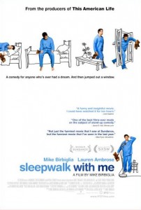 sleepwalk with me poster