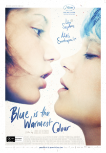 blue poster
