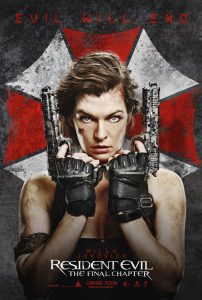 Resident Evil The Final Chapter poster